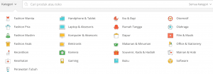 Kategori Produk di Tokopedia